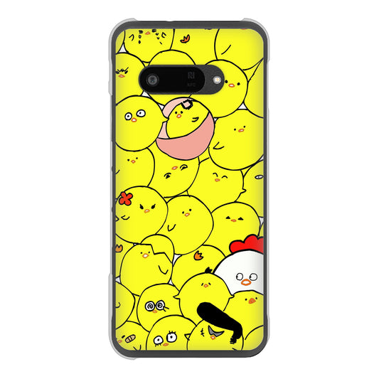 DIGNO SX4 高画質仕上げ 背面印刷 ハードケース 【1031 ピヨピヨ】