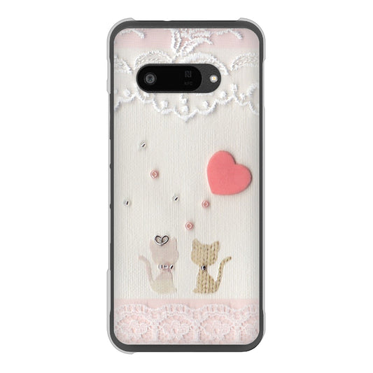 DIGNO SX4 高画質仕上げ 背面印刷 ハードケースクラフト写真ネコ