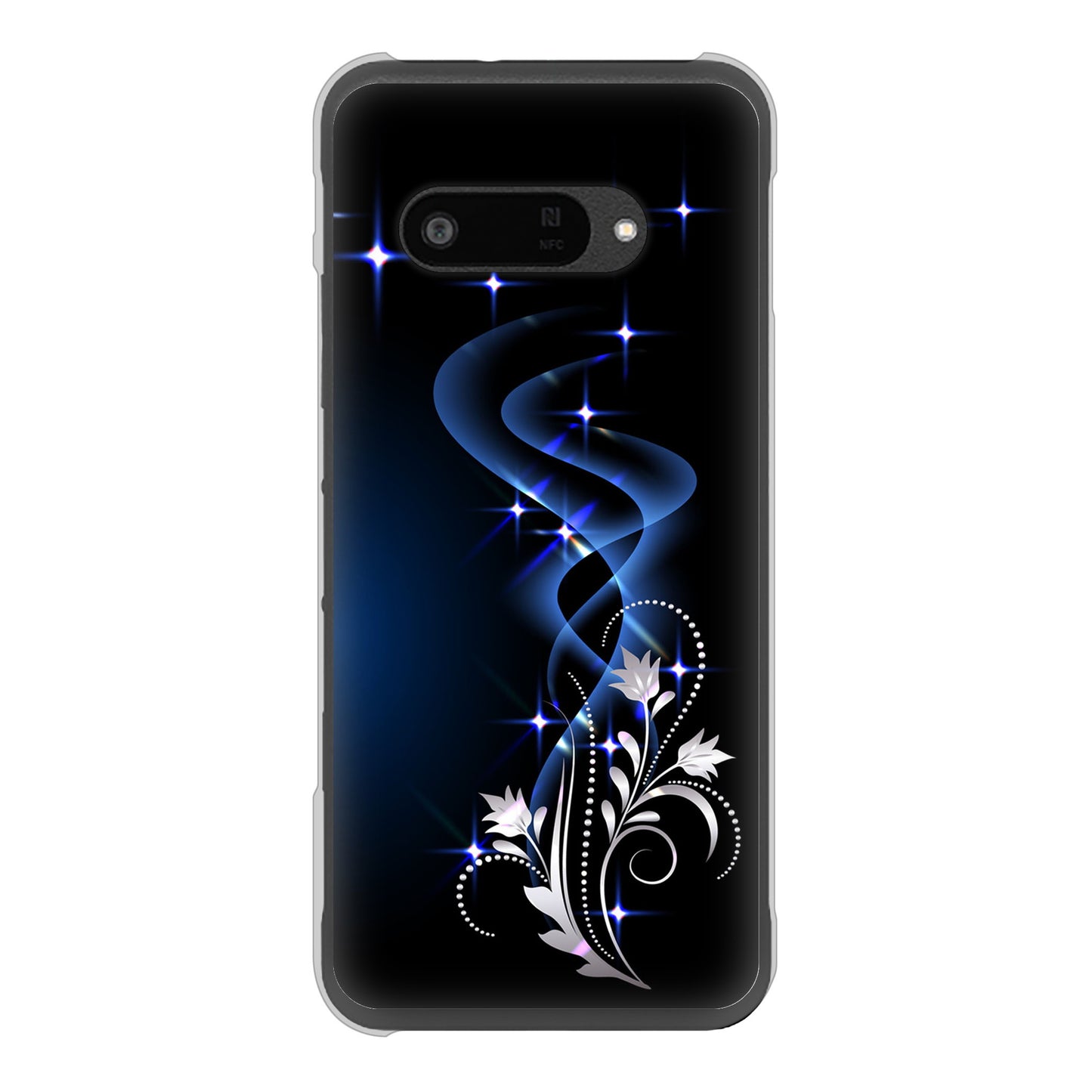 DIGNO SX4 高画質仕上げ 背面印刷 ハードケース 【1278 華より昇る流れ】