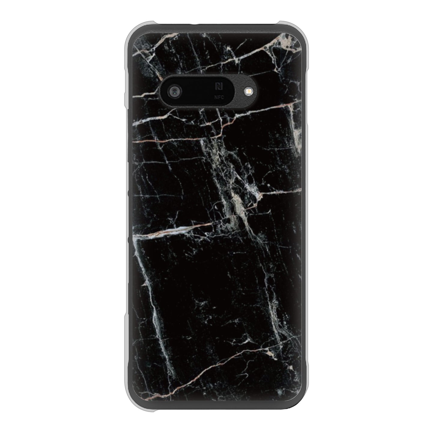 DIGNO SX4 高画質仕上げ 背面印刷 ハードケース大理石BK