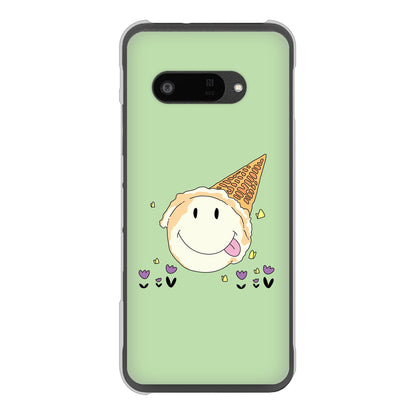 DIGNO SX4 高画質仕上げ 背面印刷 ハードケーススイーツイラスト