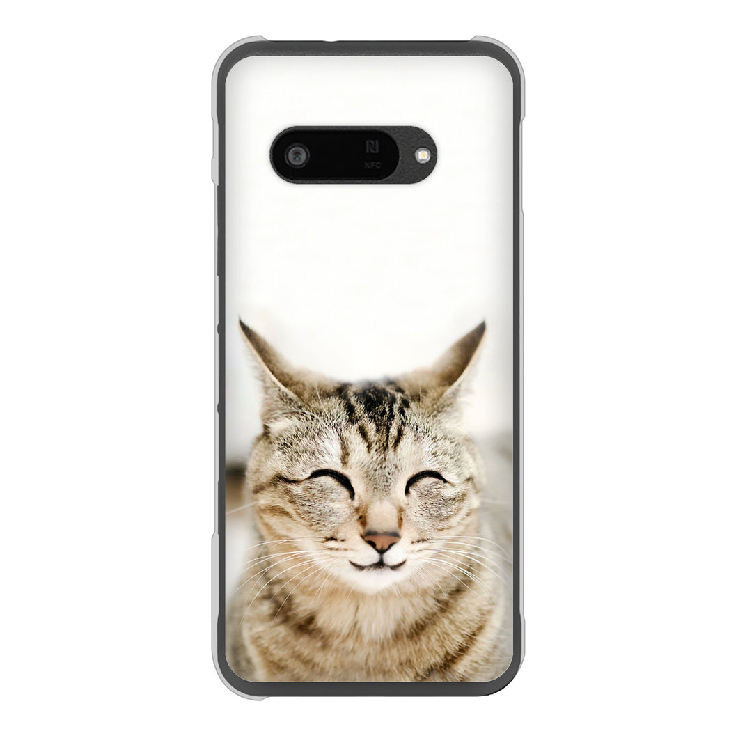 DIGNO SX4 高画質仕上げ 背面印刷 ハードケース 【VA801 笑福ねこ】