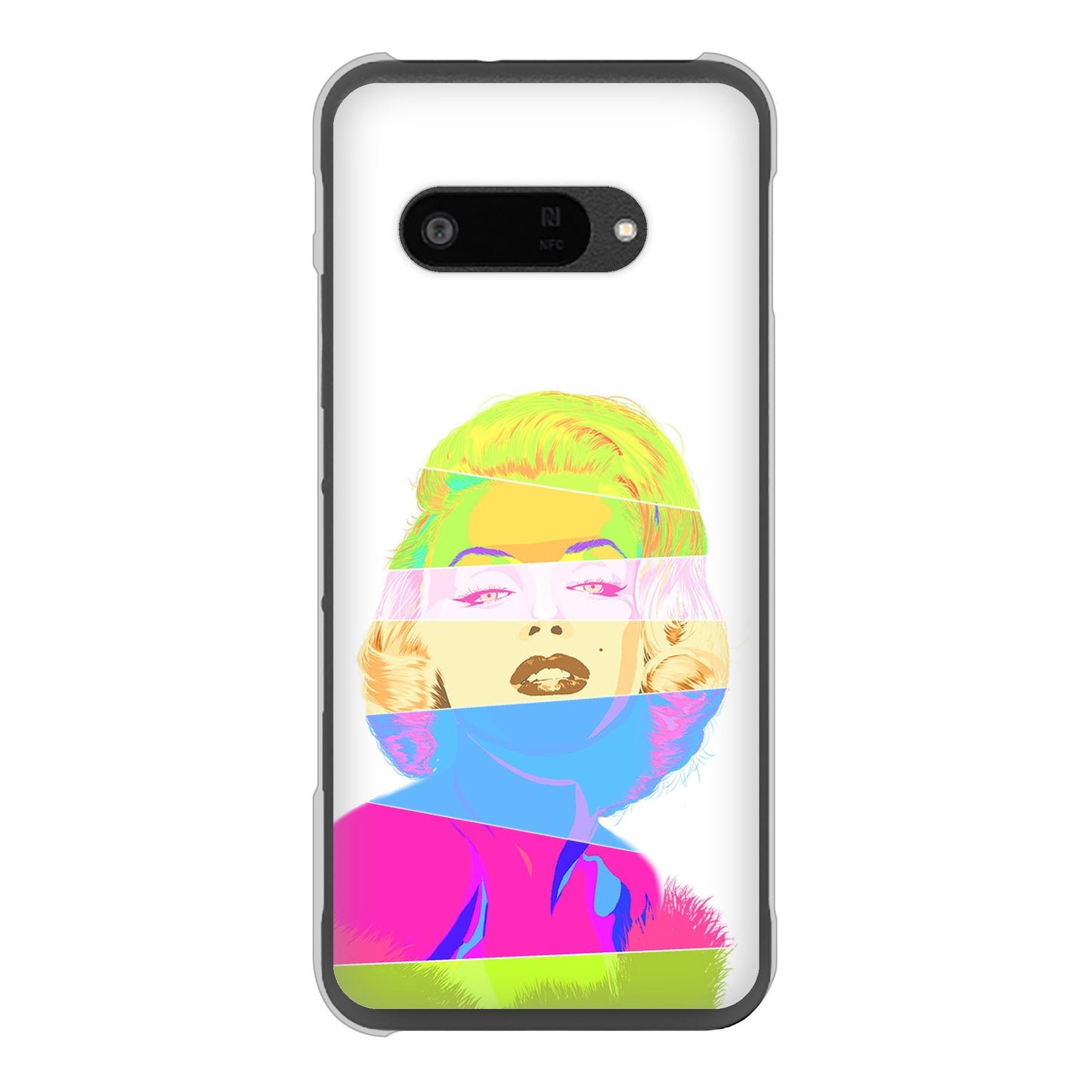 DIGNO SX4 高画質仕上げ 背面印刷 ハードケースマリリンモンローデザイン