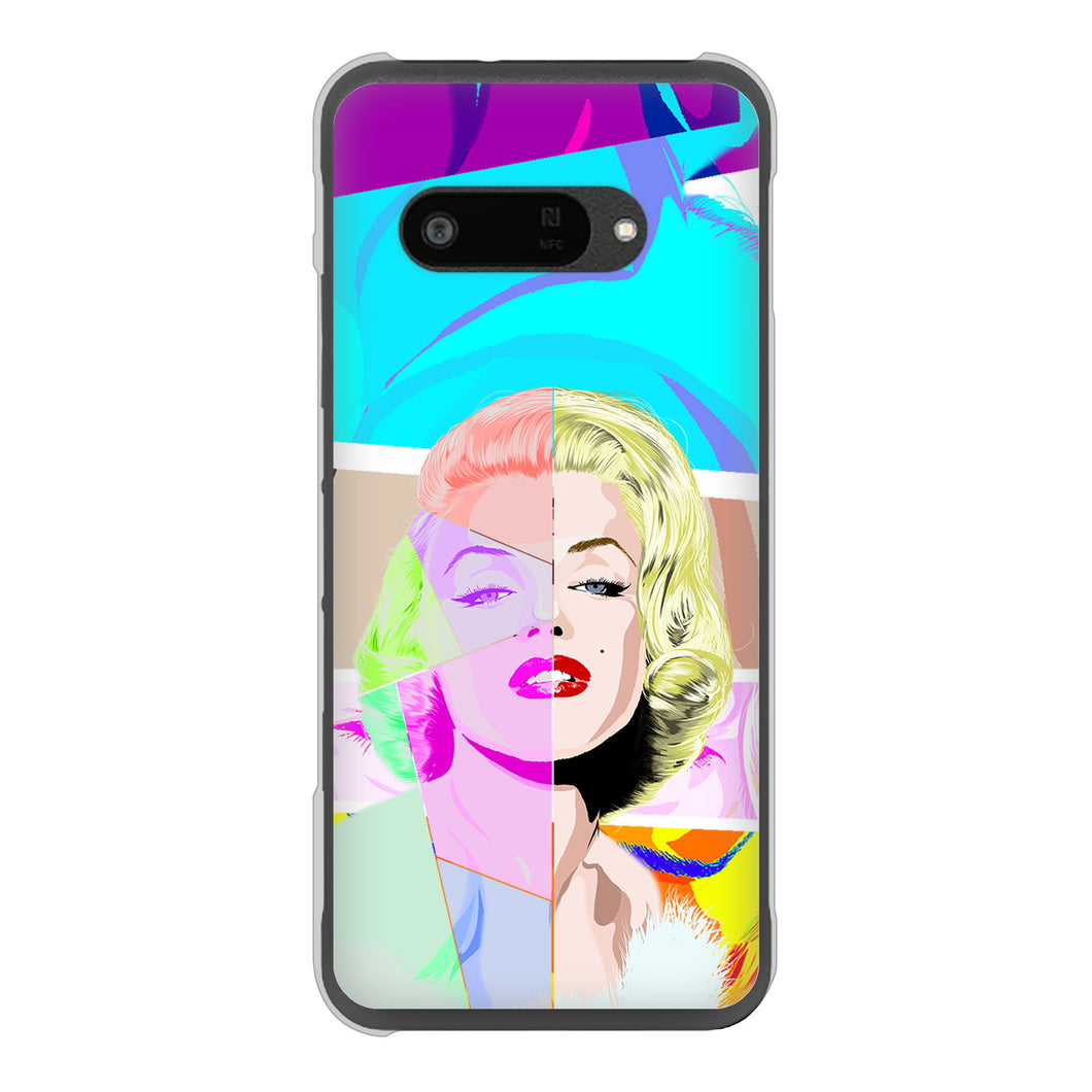 DIGNO SX4 高画質仕上げ 背面印刷 ハードケースマリリンモンローデザイン