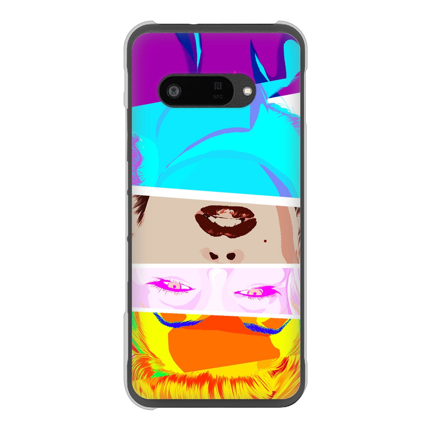 DIGNO SX4 高画質仕上げ 背面印刷 ハードケースマリリンモンローデザイン