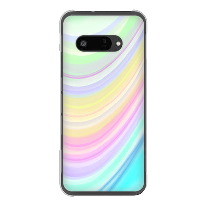 DIGNO SX4 高画質仕上げ 背面印刷 ハードケースレインボー