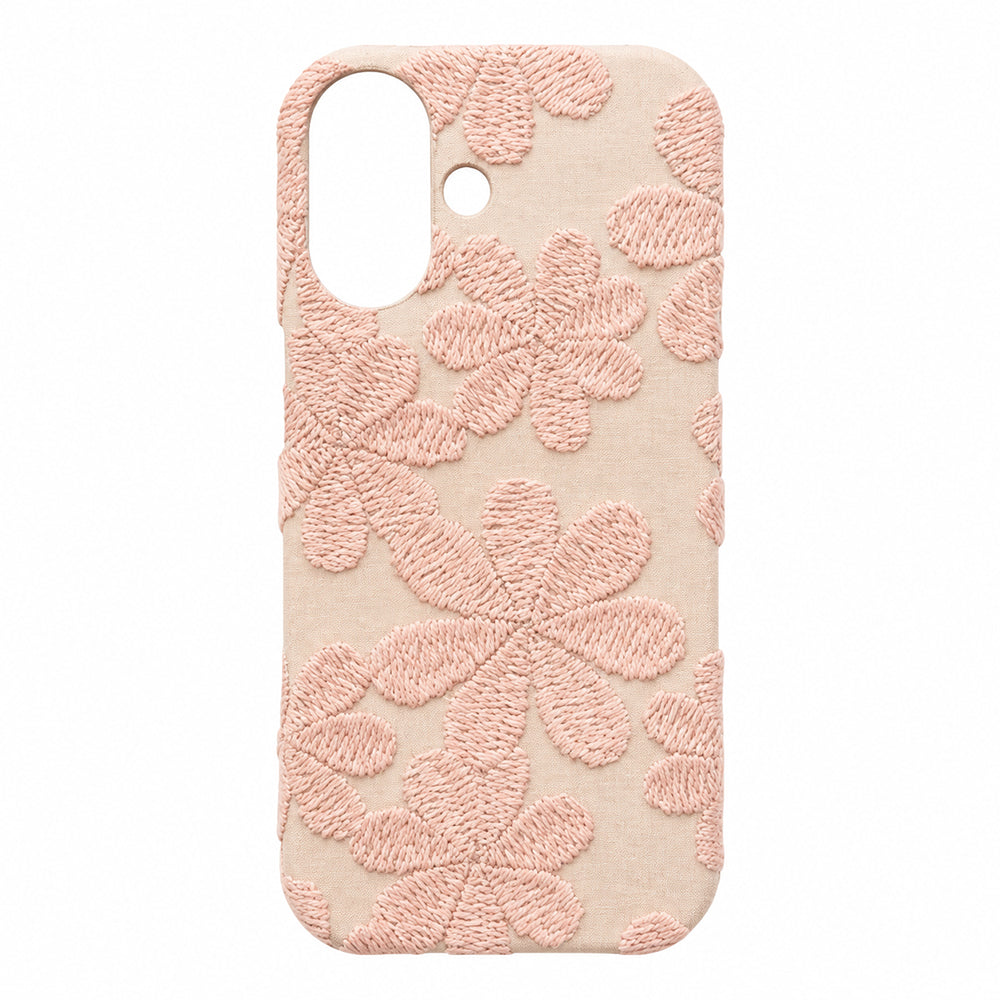 AQUOS R2 706SH SoftBank ラテフラワー 刺繍 花柄 まるっと全貼りハードケース スマホケース