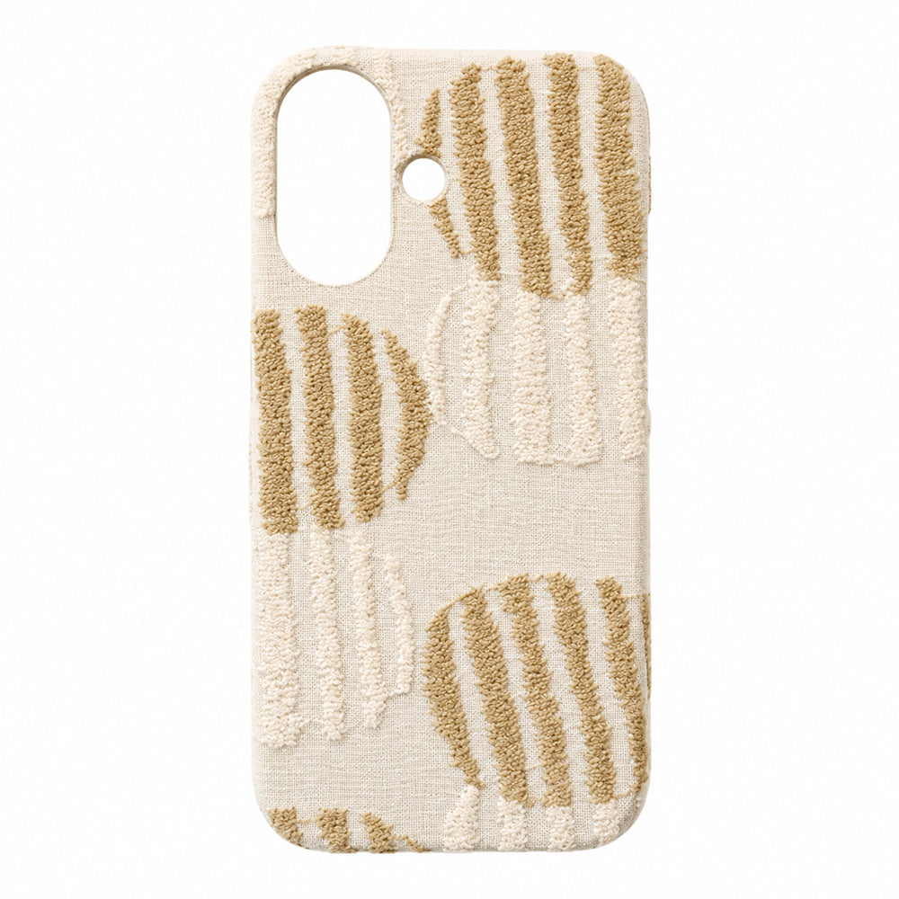 ZTE アクロン10 Pro 5G 902ZT SoftBank 北欧 サークル ストライプ 刺繍 まるっと全貼りハードケース スマホケース