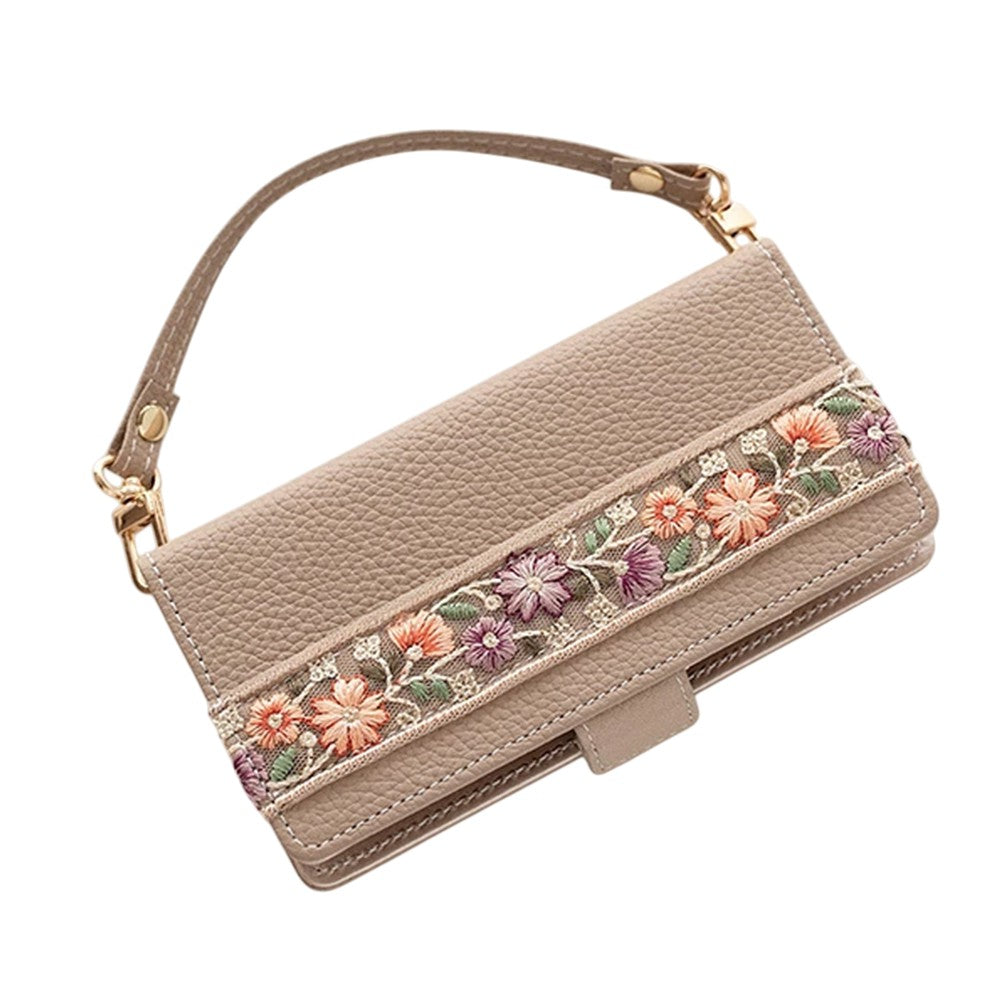 Google Pixel 9 インド刺繍 サイドマグネット くすみカラー スマホケース手帳型
