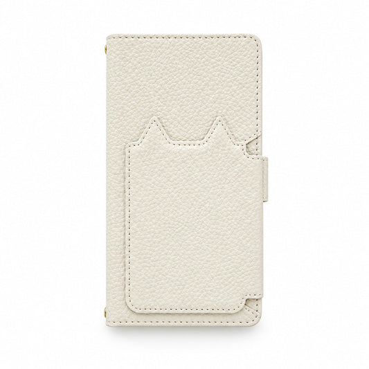 Xiaomi 14T XIG07 au クイックカードポケット付き ねこフラップ -クラシック- スマホケース手帳型