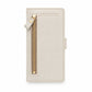 iPhone6s PLUS 姫路レザー シュリンクレザー ファスナーポケット付き スマホケース 手帳型 本革 サイドマグネット スマホショルダー