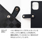Qua phone QZ KYV44 au かくれ市松模様 イタリアンレザー 手帳型ケース 耐衝撃