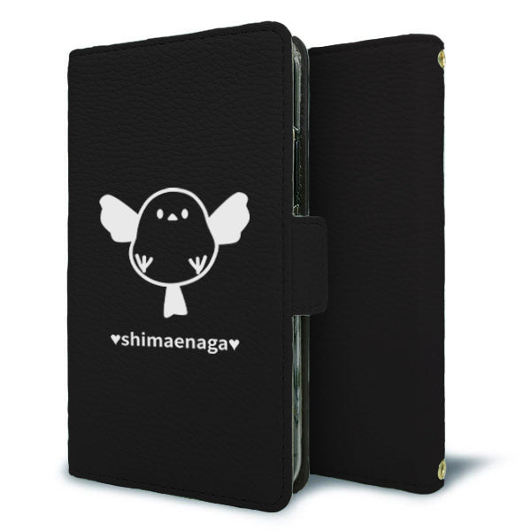 Xperia 5 V SO-53D docomo ワンポイントくすみカラー 手帳型 ミラー スタンド機能付 耐衝撃