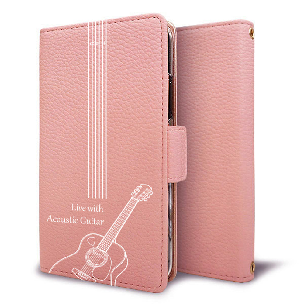 HUAWEI P30 lite Marie-L22J 私の楽器 手帳型 ミラー スタンド機能付 耐衝撃