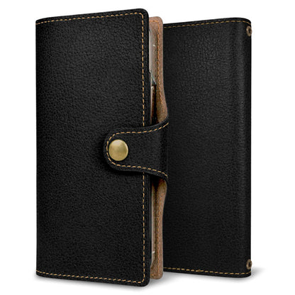 Xperia 10 III SOG04 au 姫路レザー シュリンクレザー ナチュラルカラー スマホケース手帳型 ベルト付き 本革 耐衝撃