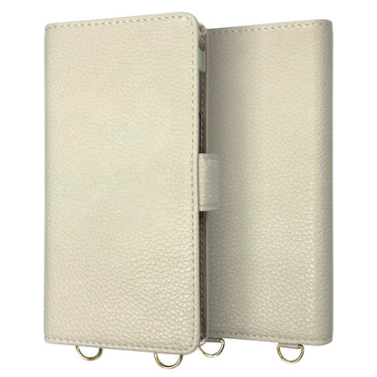 Xperia XZ1 701SO SoftBank スマホショルダー 手帳型 縦向き くすみカラー スタンド機能付