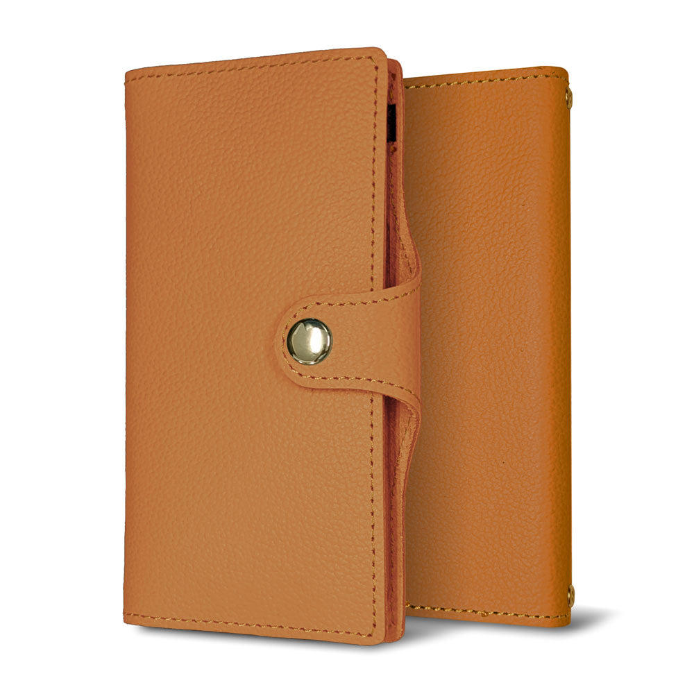 BASIO active SHG09 au 姫路レザー new シュリンクレザー ナチュラルカラー スマホケース手帳型 ベルト付き 本革 耐衝撃