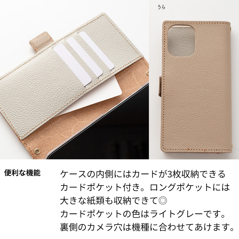 Google Pixel 11 Pro XL ぷっくりミモザ × シュリンクレザー 本革 サイドマグネット スマホケース 手帳型