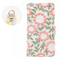 iPhone14 Pro ぷっくりフラワーサークル サイドマグネット スマホケース 手帳型