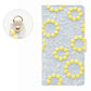 ZenFone Max (M2) ZB633KL ぷっくりフラワーサークル サイドマグネット スマホケース 手帳型