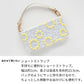 AQUOS sense2 SH-01L docomo ぷっくりフラワーサークル サイドマグネット スマホケース 手帳型