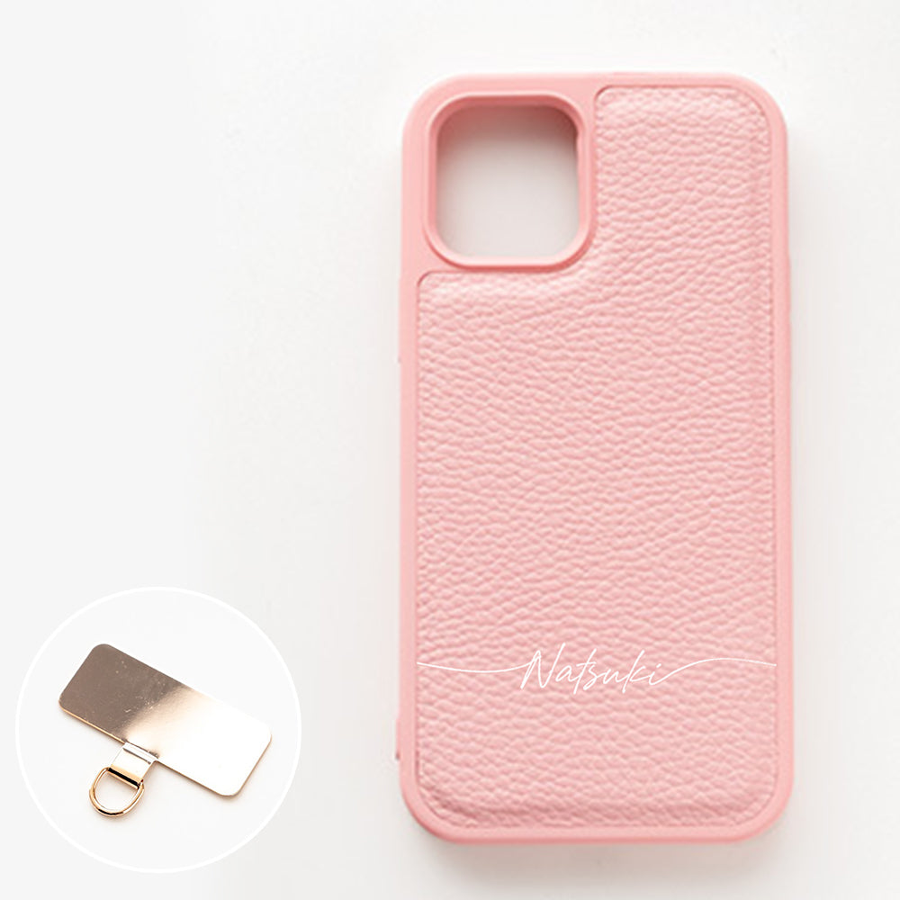 AQUOS sense4 basic A003SH Y!mobile Simple 名入れ スマホケース スマホショルダー カラーリアケース