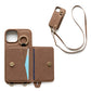 Xperia 10 V SO-52D docomo ベルト付き 2つ折りカードケース カラーリアケース