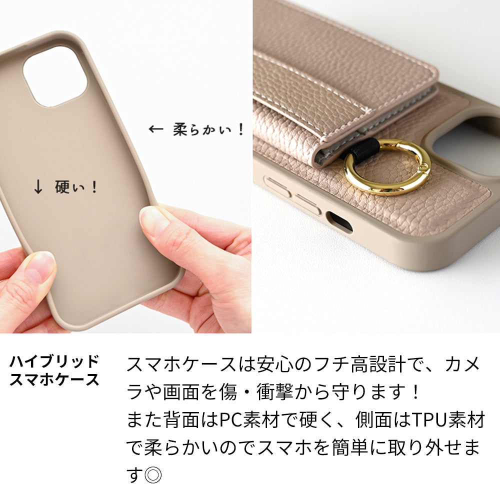 iPhone18 Pro ベルト付き 2つ折りカードケース カラーリアケース