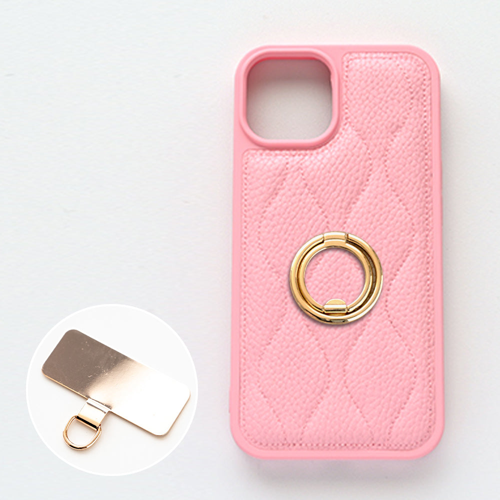 iPhone SE (第3世代) キルティング ウェーブ カラーリアケース