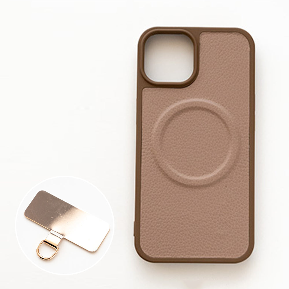 Xperia 10 III A102SO Y!mobile シュリンクレザー MagSafe対応 カラーリアケース マグネット スマホケース