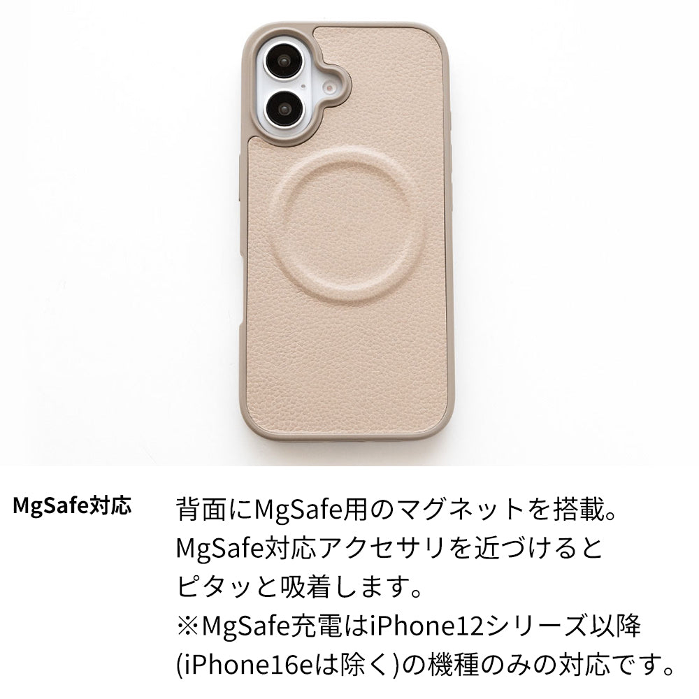 iPhone 11 Pro シュリンクレザー MagSafe対応 カラーリアケース マグネット スマホケース