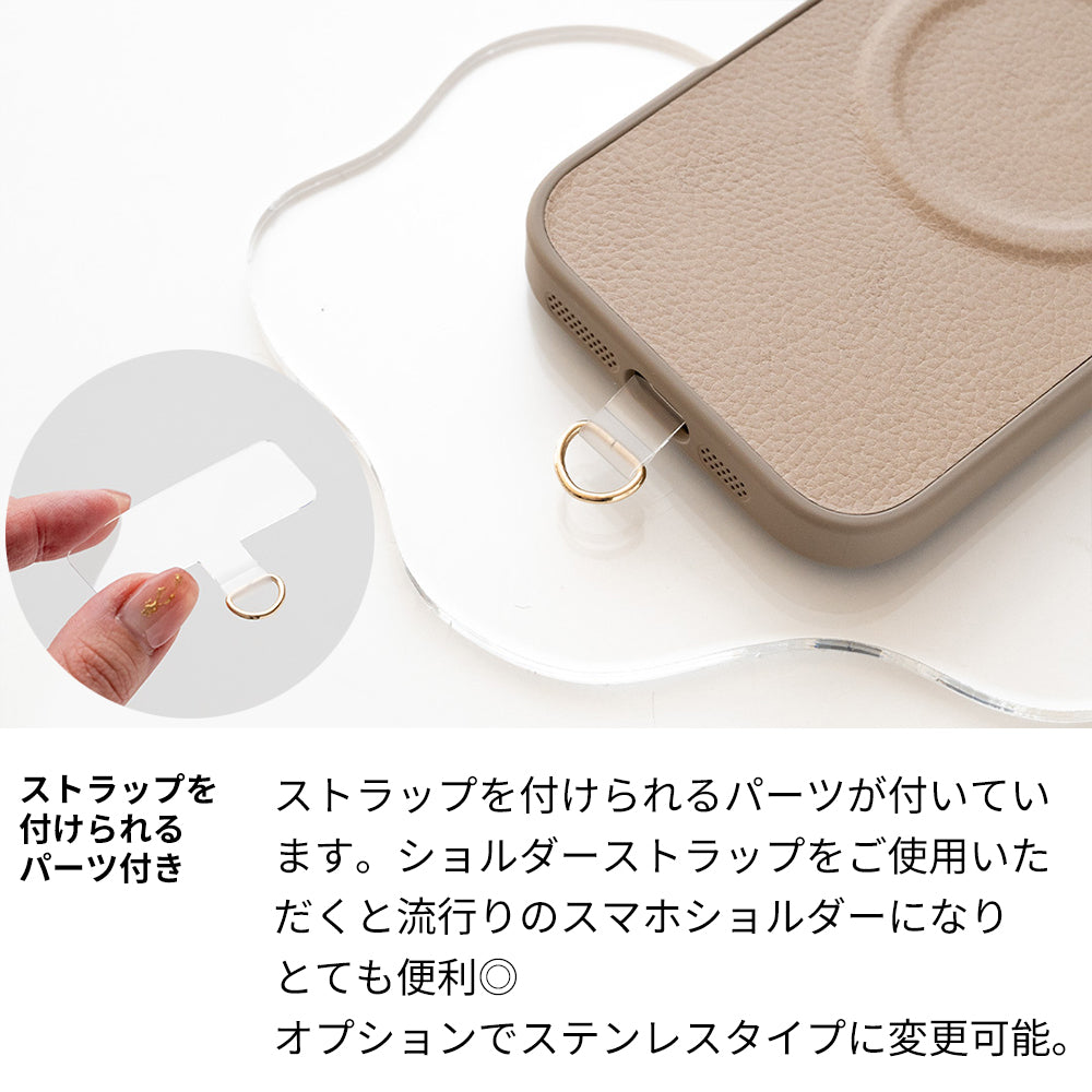 iPhone7 シュリンクレザー MagSafe対応 カラーリアケース マグネット スマホケース