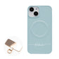 AQUOS sense3 basic 907SH Simple 名入れ MagSafe対応 カラーリアケース マグネット スマホケース