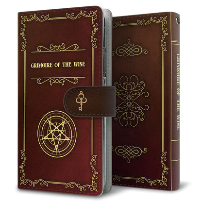 AQUOS sense10 A505SH SoftBank グリモワール 魔法使いのスマホケース 高画質仕上げ プリント手帳型ケース  耐衝撃