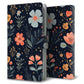 Xperia Ace III SOG08 au 北欧風花柄 大人かわいい プリント手帳型ケース 耐衝撃