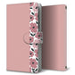 Xperia Ace III SO-53C docomo くすみガーデン 大人かわいい プリント手帳型ケース 耐衝撃