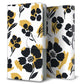 Xperia Ace III A203SO Y!mobile スミ花柄 大人かわいい プリント手帳型ケース 耐衝撃