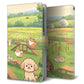 Galaxy S24 Ultra SCG26 au イヌとかわいい時間 プリント手帳型ケース 耐衝撃