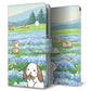 Galaxy S25 Ultra SM-S938Z SoftBank ウサギとかわいい時間 プリント手帳型ケース 耐衝撃