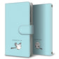 AQUOS sense4 basic A003SH Y!mobile シマエナガと優しい言葉 プリント手帳型ケース 耐衝撃