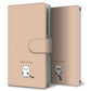 AQUOS wish SHG06 au シマエナガと優しい言葉 プリント手帳型ケース 耐衝撃