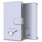 AQUOS wish4 A402SH Y!mobile シマエナガと優しい言葉 プリント手帳型ケース 耐衝撃