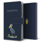 Galaxy S23 Ultra SCG20 au アウトサイダー ハシビロコウ プリント手帳型ケース 耐衝撃