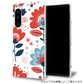 Xperia 10 II SO-41A docomo 北欧風花柄 大人かわいい 透明クリアハードケース
