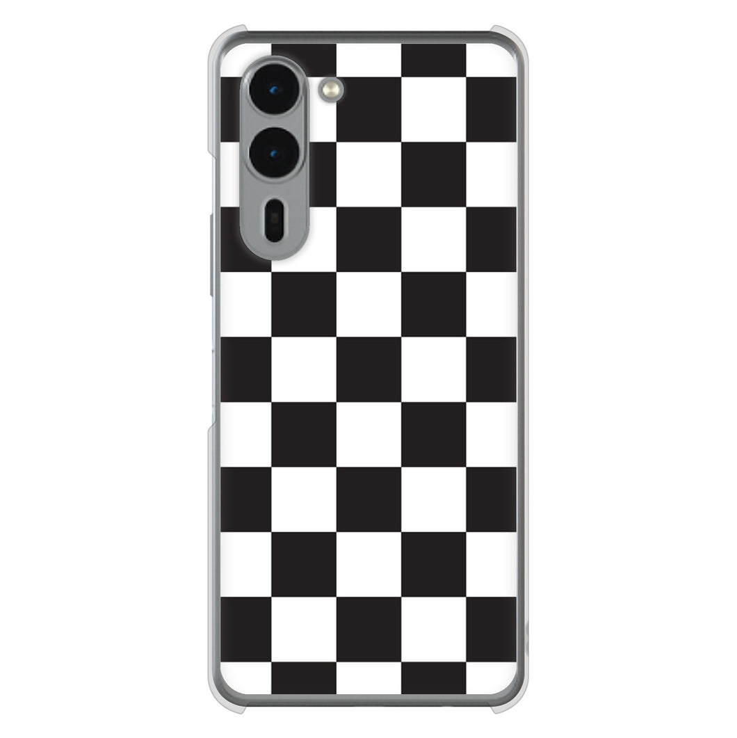 arrows We2 Plus F-51E docomo 高画質仕上げ 背面印刷 ハードケース 【151 フラッグチェック】