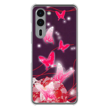 arrows We2 Plus F-51E docomo 高画質仕上げ 背面印刷 ハードケースバタフライ