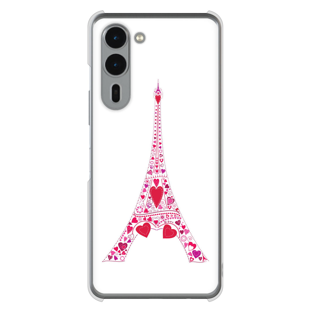arrows We2 Plus F-51E docomo 高画質仕上げ 背面印刷 ハードケースLOVE フランス