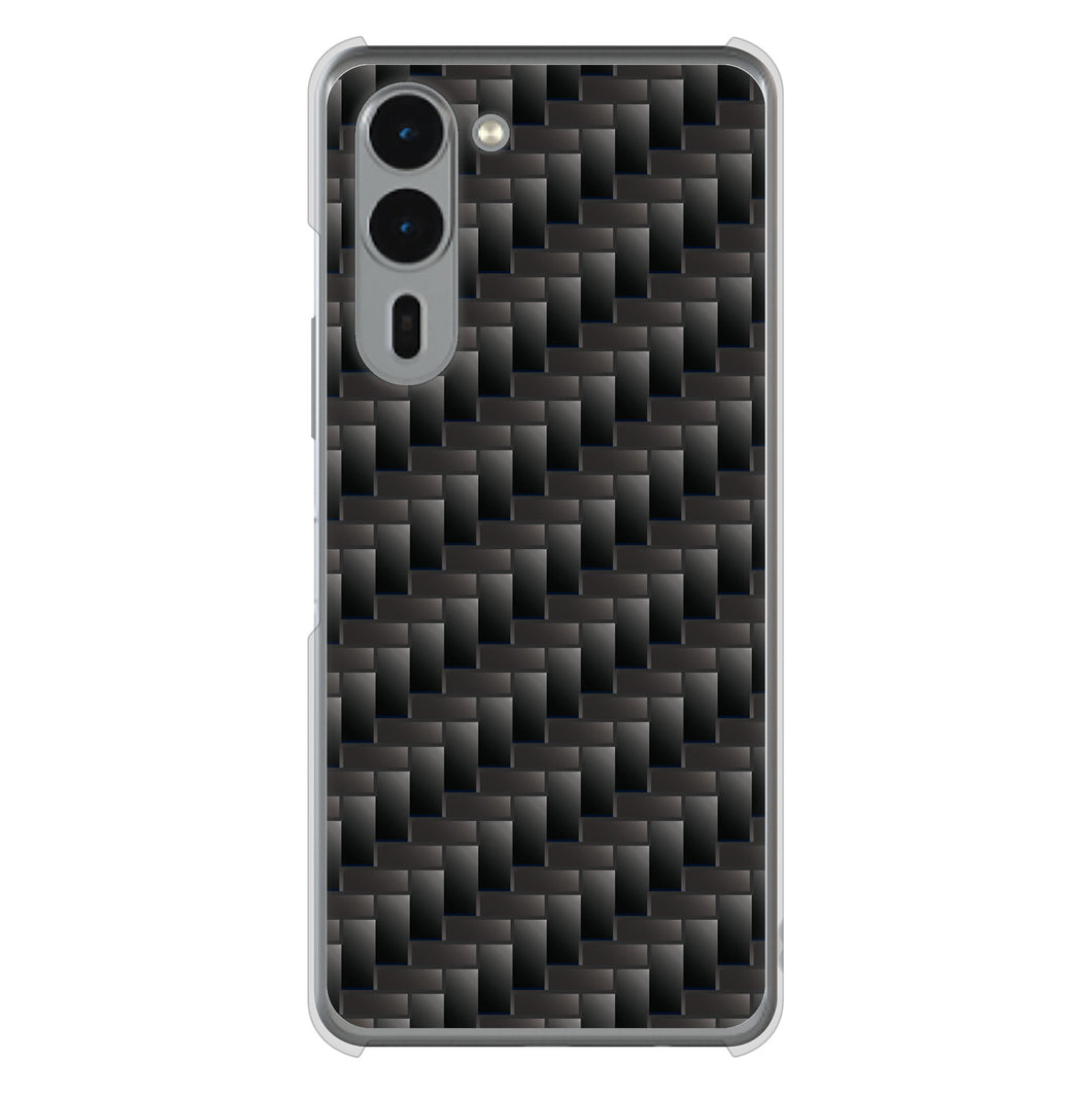 arrows We2 Plus F-51E docomo 高画質仕上げ 背面印刷 ハードケース 【461 カーボン】
