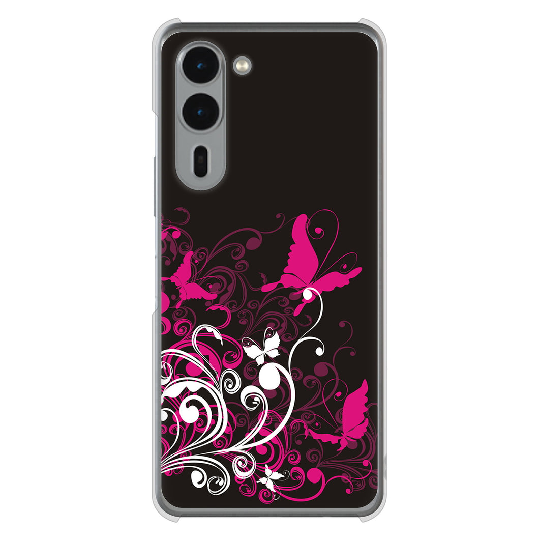 arrows We2 Plus F-51E docomo 高画質仕上げ 背面印刷 ハードケースバタフライ