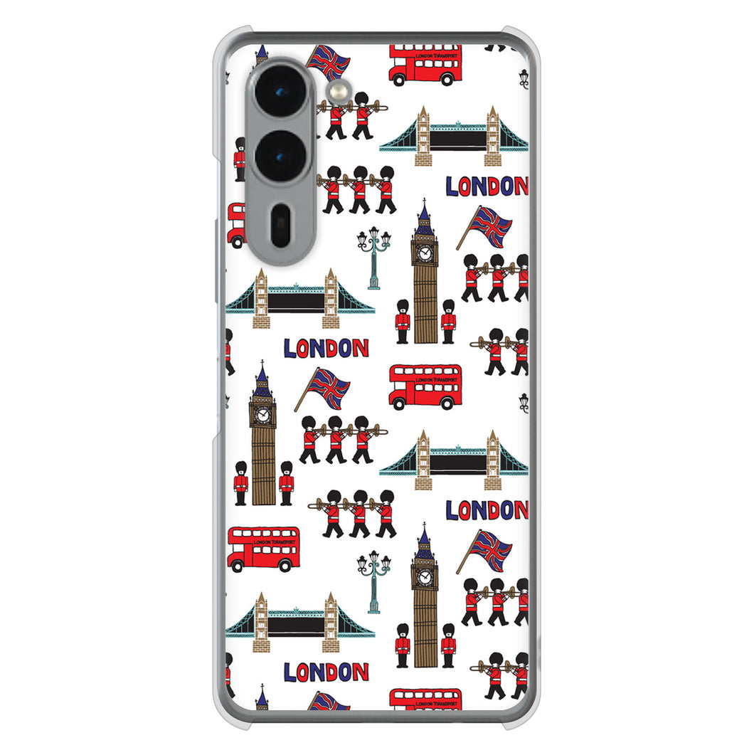 arrows We2 Plus F-51E docomo 高画質仕上げ 背面印刷 ハードケース 【EK811 ロンドンの街】
